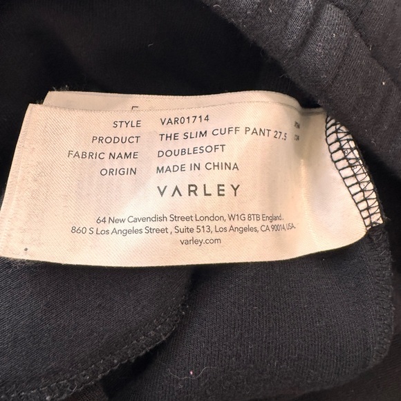Varley Doublesoft Sweats - Picture 4 of 4